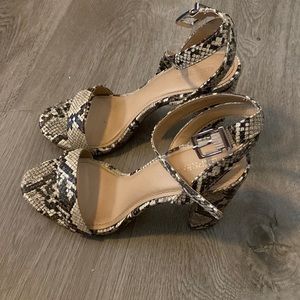 Express ankle strap heels